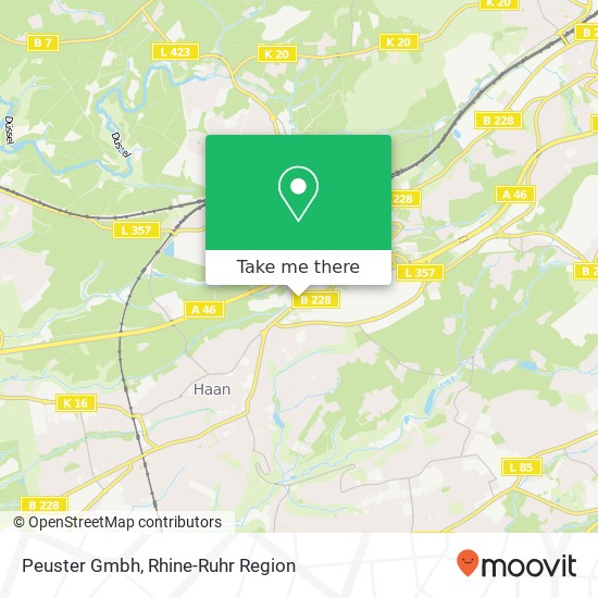 Peuster Gmbh map