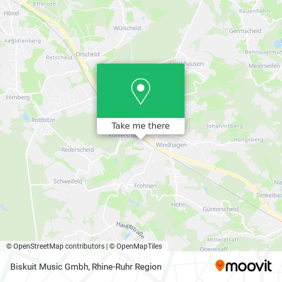 Biskuit Music Gmbh map