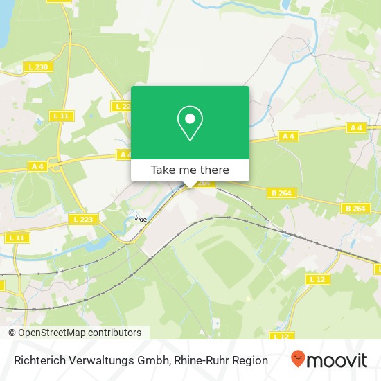 Richterich Verwaltungs Gmbh map