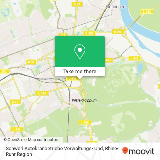 Schweri Autokranbetriebe Verwaltungs- Und map