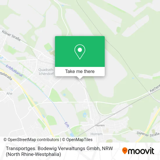 Карта Transportges. Bodewig Verwaltungs Gmbh