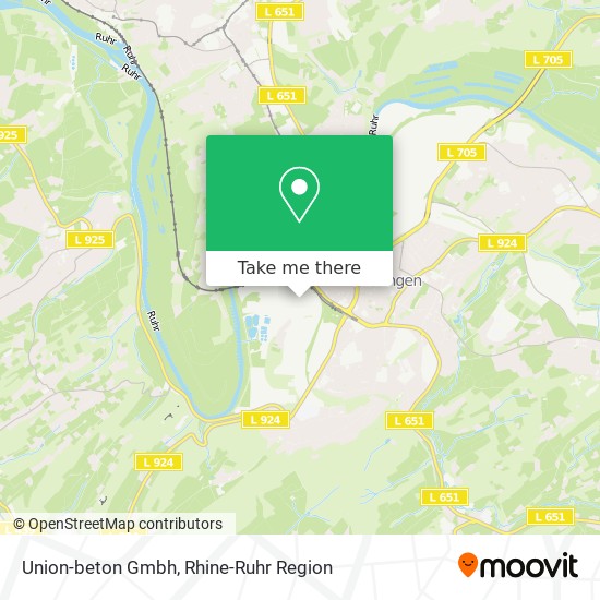 Union-beton Gmbh map