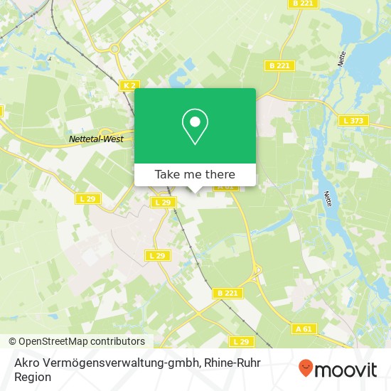 Akro Vermögensverwaltung-gmbh map