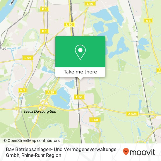 Bav Betriebsanlagen- Und Vermögensverwaltungs Gmbh map