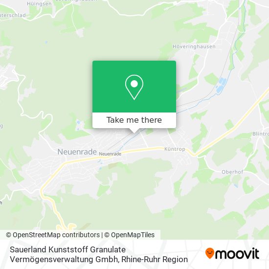 Sauerland Kunststoff Granulate Vermögensverwaltung Gmbh map