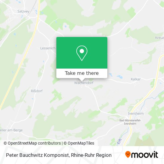 Peter Bauchwitz Komponist map