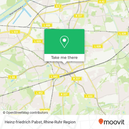 Heinz-friedrich Pabst map
