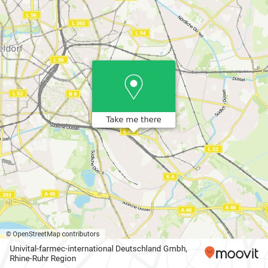 Univital-farmec-international Deutschland Gmbh map