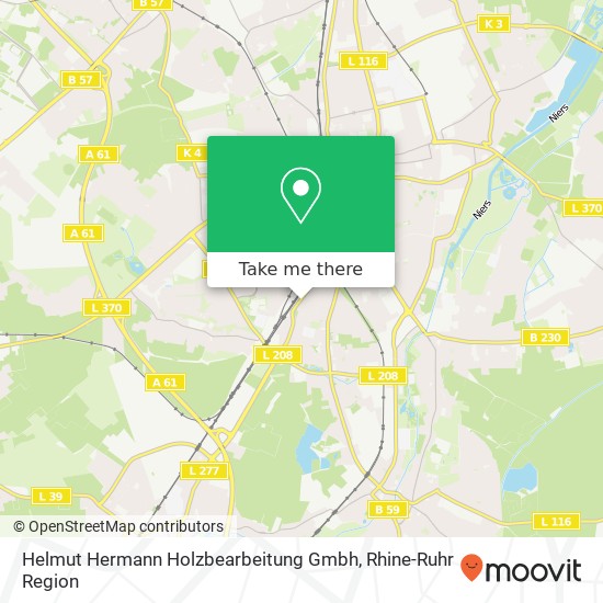 Helmut Hermann Holzbearbeitung Gmbh map