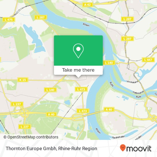 Карта Thornton Europe Gmbh