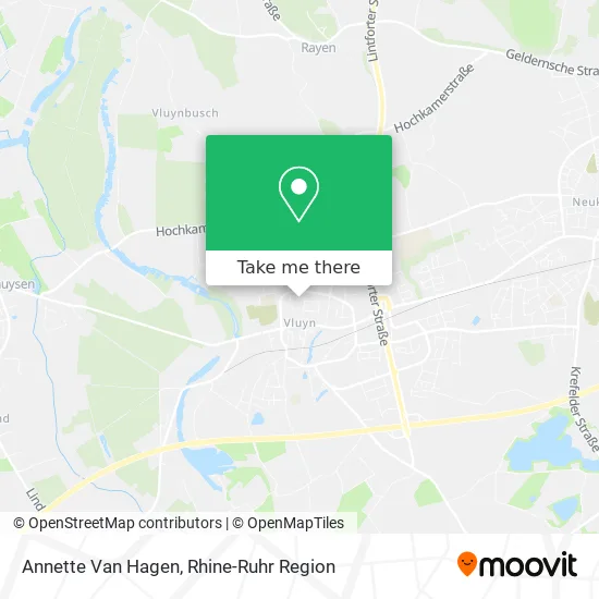 Карта Annette Van Hagen