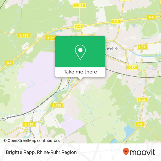 Brigitte Rapp map