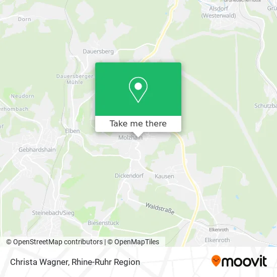 Карта Christa Wagner