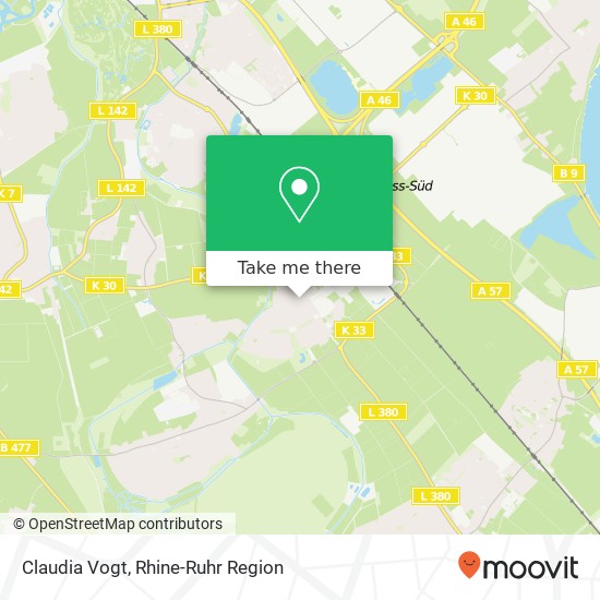 Claudia Vogt map