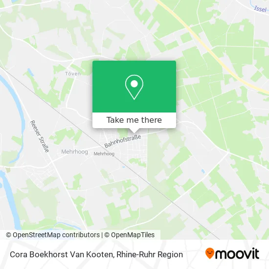 Карта Cora Boekhorst Van Kooten