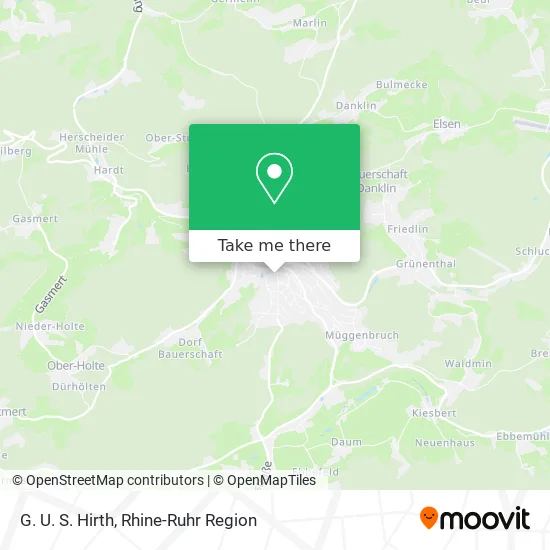 Карта G. U. S. Hirth