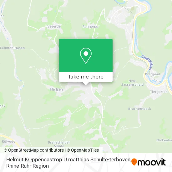 Карта Helmut KÖppencastrop U.matthias Schulte-terboven