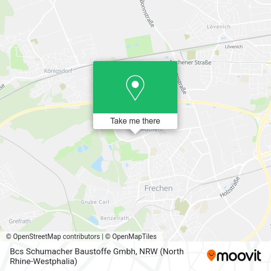 Bcs Schumacher Baustoffe Gmbh map