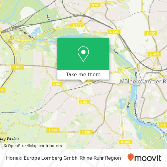 Horiaki Europe Lomberg Gmbh map