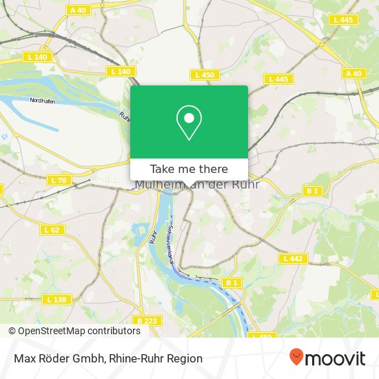 Max Röder Gmbh map