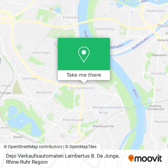 Dejo Verkaufsautomaten Lambertus B. De Jonge map