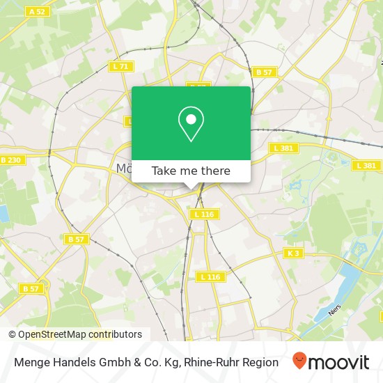 Menge Handels Gmbh & Co. Kg map