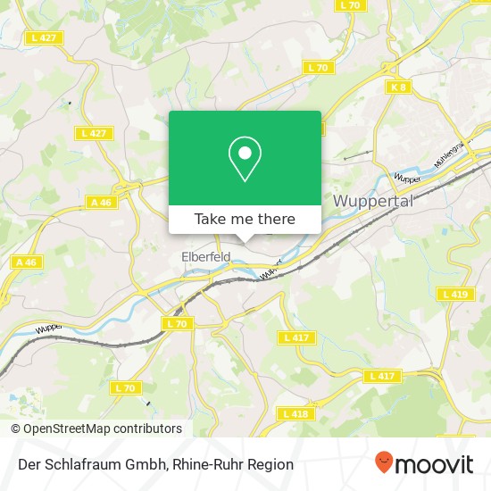 Der Schlafraum Gmbh map