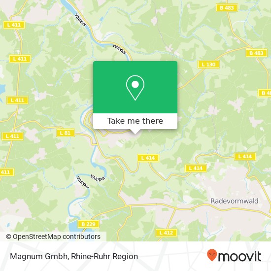 Magnum Gmbh map