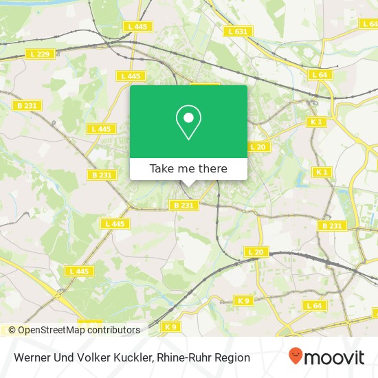 Карта Werner Und Volker Kuckler