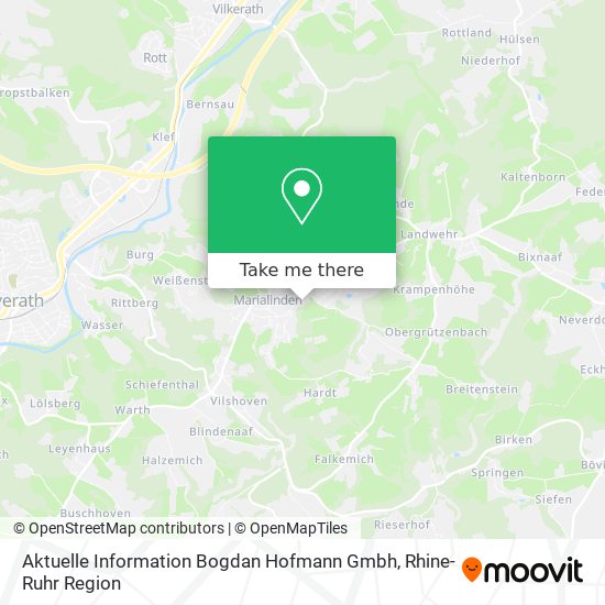 Aktuelle Information Bogdan Hofmann Gmbh map
