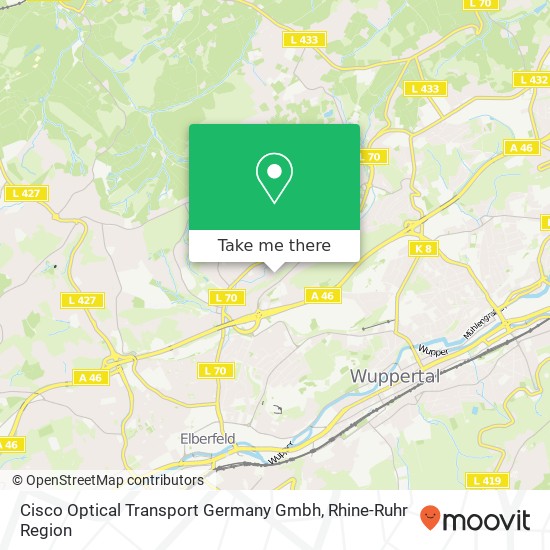 Cisco Optical Transport Germany Gmbh map