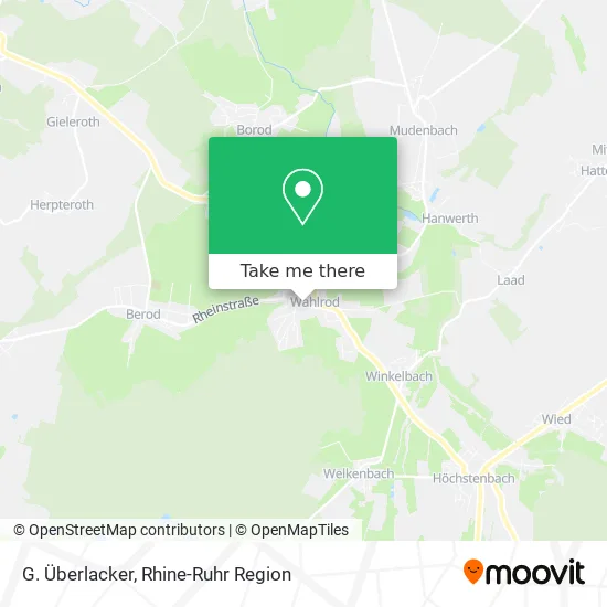 Карта G. Überlacker