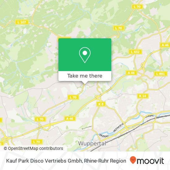 Kauf Park Disco Vertriebs Gmbh map