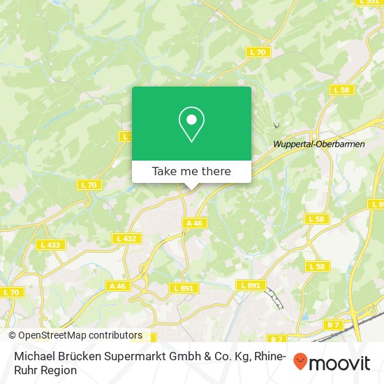 Карта Michael Brücken Supermarkt Gmbh & Co. Kg