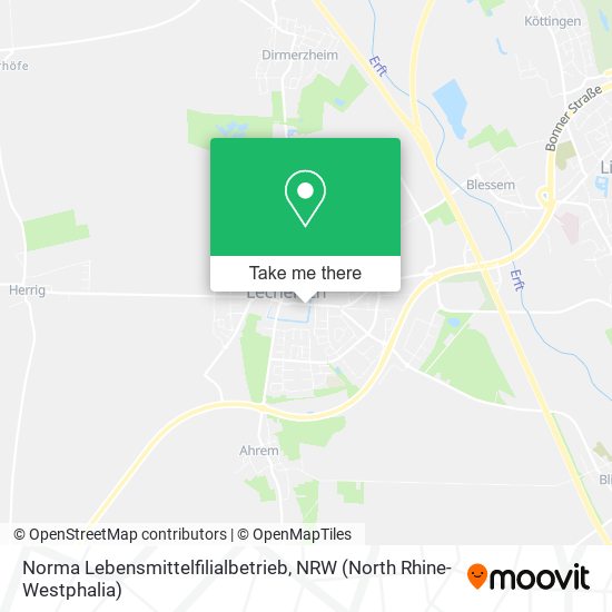 Norma Lebensmittelfilialbetrieb map