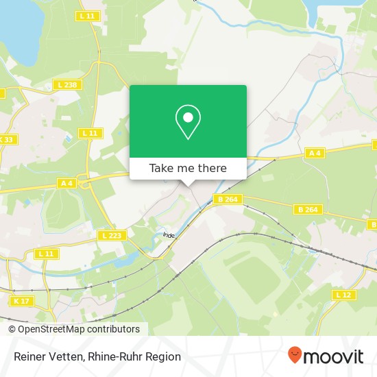 Reiner Vetten map