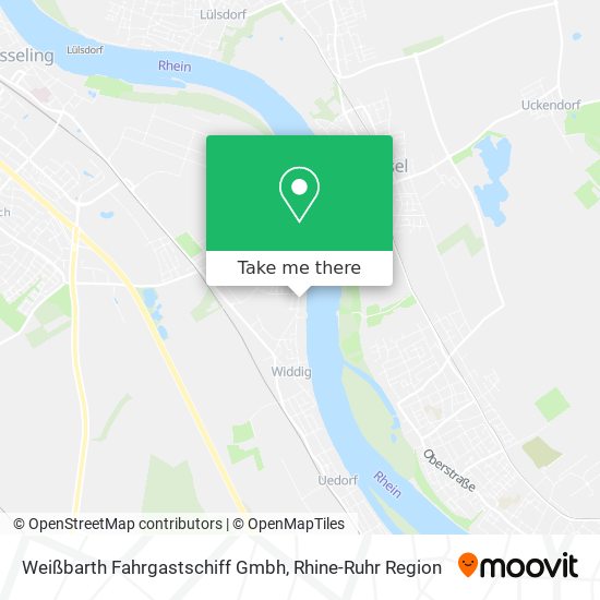 Карта Weißbarth Fahrgastschiff Gmbh