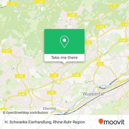 H. Schwanke Eierhandlung map