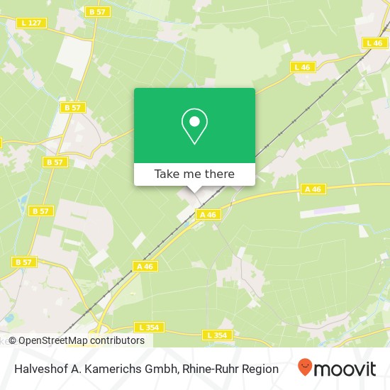 Halveshof A. Kamerichs Gmbh map