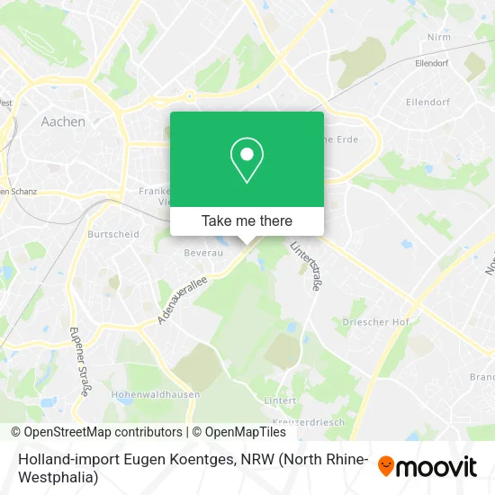Карта Holland-import Eugen Koentges