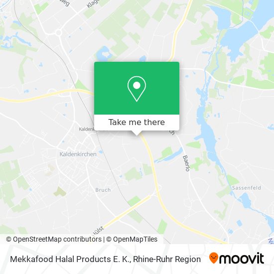 Mekkafood Halal Products E. K. map