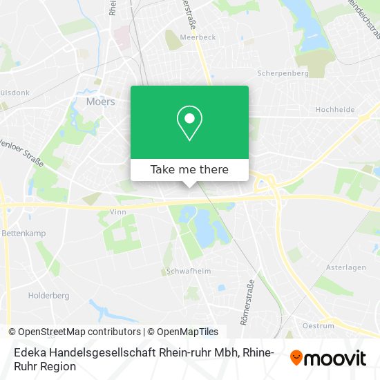 Edeka Handelsgesellschaft Rhein-ruhr Mbh map