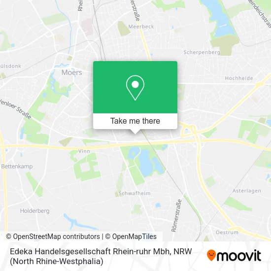 Карта Edeka Handelsgesellschaft Rhein-ruhr Mbh