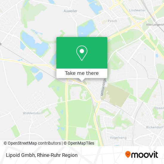 Lipoid Gmbh map