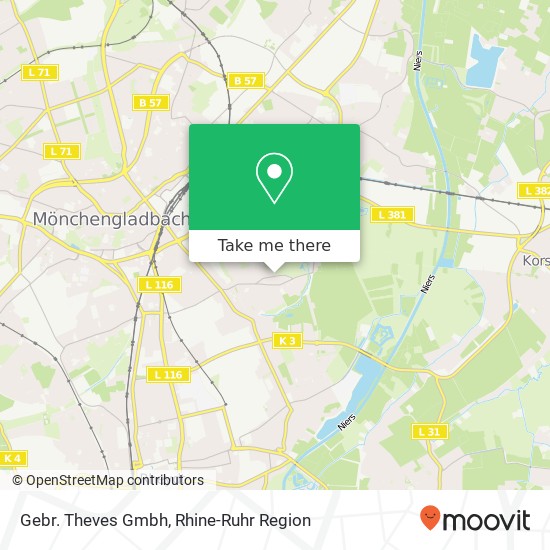 Gebr. Theves Gmbh map