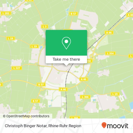 Christoph Binger Notar map