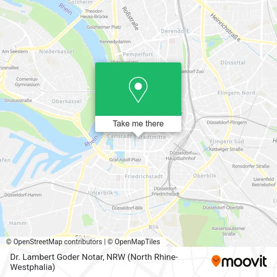 Dr. Lambert Goder Notar map