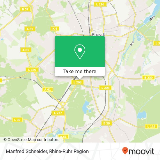 Manfred Schneider map