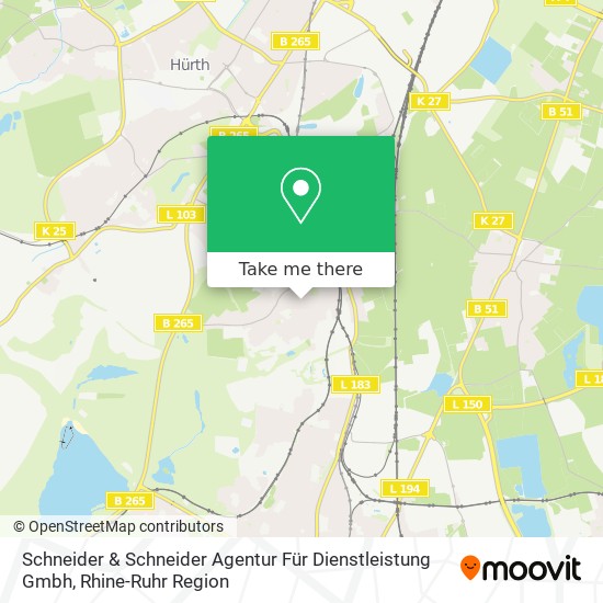 Schneider & Schneider Agentur Für Dienstleistung Gmbh map