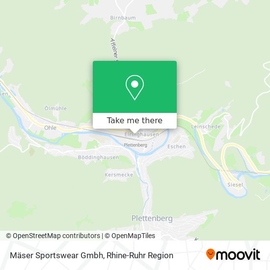 Mäser Sportswear Gmbh map